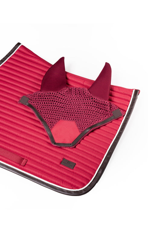 BURGUNDY, DRESSAGE SADDLE PAD